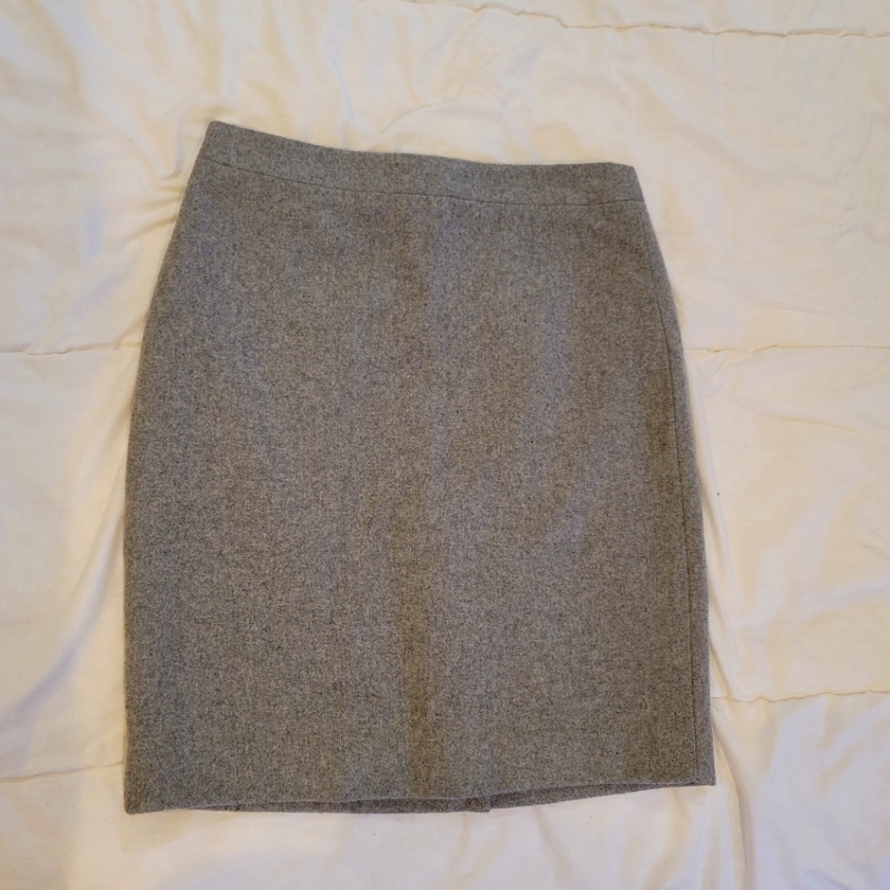 J. Crew Wool Pencil Skirt